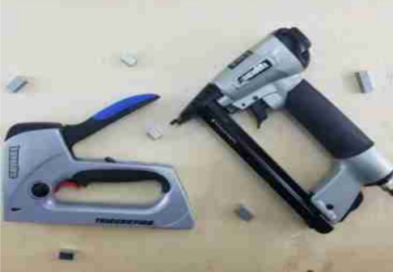 Pneumatic And Manual Heavy Duty Staple Pin Gun