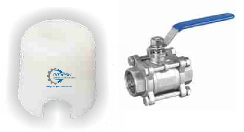 Resin Inlet Port & Vacuum Ball Valve